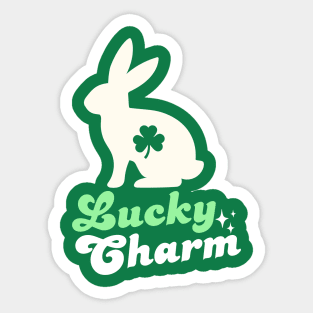 Lucky Charm Bunny Sticker